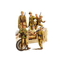 HobbyBoss 1/35 GERMAN AFRICA CORPS Plastic Model Kit [84410]