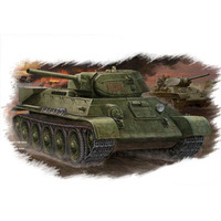 HobbyBoss 1/48 Russian T-34/76 (1942 No.112) tank Plastic Model Kit [84806]