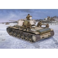 HobbyBoss 1/48 KV-1 1942 "Heavy Cast Turret "Tank Plastic Model Kit [84813]