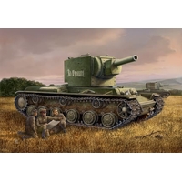 HobbyBoss 1/48 Russian KV-2 Tank Plastic Model Kit [84816]