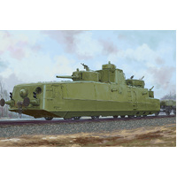 HobbyBoss 1/35 Soviet MBV-2 Armored Train Plastic Model Kit [85514]