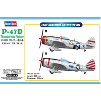 HobbyBoss 1/48 P-47D Thunderbolt Fighter Plastic Model Kit [85811]