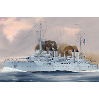 HobbyBoss 1/350 French Navy Pre-Dreadnought Battleship Danton Plastic Model Kit [86503]