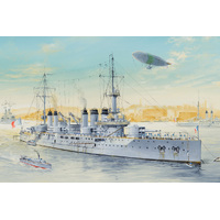 HobbyBoss 1/350 French Navy Pre-Dreadnought Battleship Voltaire Plastic Model Kit [86504]