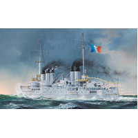 HobbyBoss 1/350 French Navy Pre-Dreadnought Battleship Condorcet Plastic Model Kit [86505]