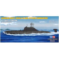 HobbyBoss 1/700 RUSSIA NAVY AKULA CLASS ATTACK SUB. Plastic Model Kit [87005]