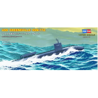 HobbyBoss 1/700 Greeneville submarine SSN-772 Plastic Model Kit [87016]