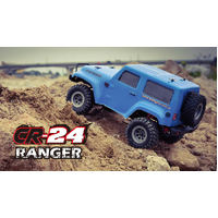 Hobby Plus 1/24 CR24 Ranger Micro Crawler RTR (Blue)