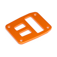 HPI Center Diff. Plate Trophy Flux Series (Orange) [101673]