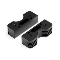 HPI CNC Engine Cooling Mount Set Trophy Series (Black) [101771]