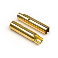 HPI 101951 Female Gold Connectors (5 Pairs) (4.0mm)