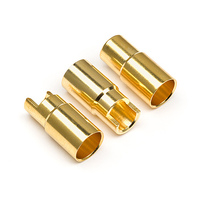 HPI Female Gold Connectors (6.0mm Dia) (3 Pcs) [101953]