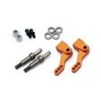 HPI 103023 ALUMINIUM STEERING KNUCKLE SET (FOAM TIRE/ORANGE)