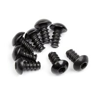 HPI TP. Button Head Screw M3X6mm (Hex Socket/8Pcs) [103672]