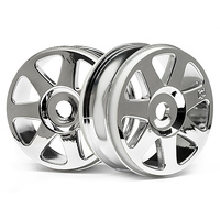 HPI V7 Wheel Chrome (42X83mm/2Pcs) [103679]