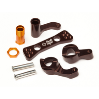 HPI 104891 High Performance Alum. Steering Rack Set (Brown)