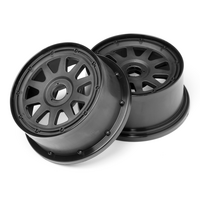 HPI TR-10 Wheel Black (120X65mm/-10mm Offset) [104971]