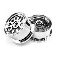 HPI TR-10 Wheel Chrome (120X60mm/-4mm Offset) [104973]