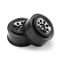 HPI Mk.8 V2 Wheel Black Chrome (4.5mm Offset/2Pcs) [106191]