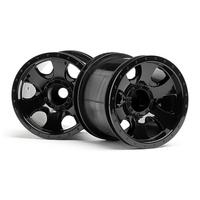 HPI Warlock Wheel Black (2.2In/2Pcs) [106724]