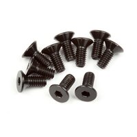 HPI Flat Head Screw M2.5X6mm (Hex Socket/10Pcs) [107374]