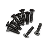 HPI Flat Head Screw M2.5X10mm (Hex Socket/10Pcs) [107375]