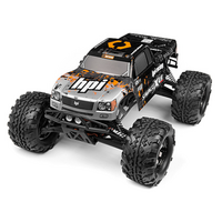 HPI Nitro GT-3 Truck Painted Body (Silver/Black) [109883]