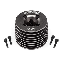 HPI Aluminum Heatsink Head (Gunmetal/F4.6 V2) [111605]