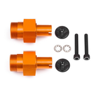 HPI 24mm HD Front Hex Hub (Orange/2Pcs) [112845]