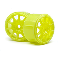 HPI Method Rallycross Wheel Yellow (Micro RS4/4Pcs) [113089]