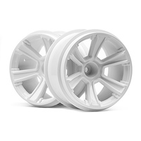 HPI 6-Shot MT Wheel (White/2pcs) [115325]