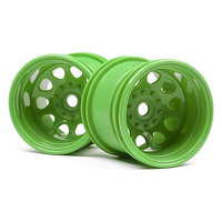 HPI Classic King Wheel Green (2.2In/2pcs) [120039]