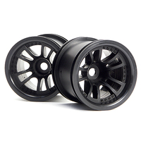 HPI Split 5 Truck Wheel (Black/2Pcs) [3051]