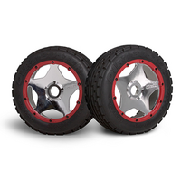 HPI Super Star Wheel Shiny Chrome (120X60mm/2Pcs/) [3224]