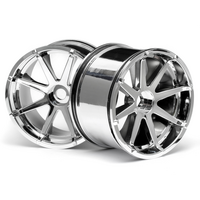 HPI Blast Wheel Chrome (115X70mm 7Inch/2Pcs) [3257]