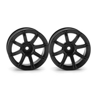 HPI Work Emotion XC8 Wheel 26mm Black (9mm Offset) [3308]