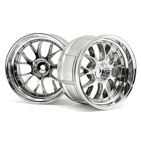 HPI LP32 LM-R Wheel Chrome (2Pcs) [33460]