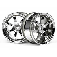 HPI Mag7 Wheels 26mm Chrome (0mm Off Set) [3574]