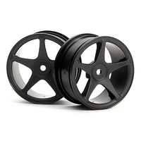 HPI Super Star Wheels 26mm Black (1mm Offset) [3696]