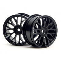 HPI Mesh Wheel 26mm (Black)(1mm Offset) [3711]