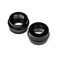 HPI Big Bore Shock Bottom Cap (Black/2Pcs) [67529]