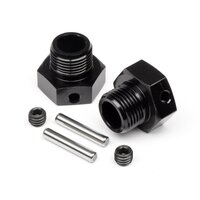 HPI Wheel Hex Hub 6.7mm (2pcs/Black) [67804]