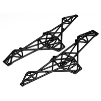 HPI Main Chassis Set (Black) [85266]