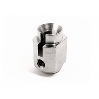 HPI Heavy-Duty Cup Joint 5X10X18mm(D Cut - Silver) [86331]