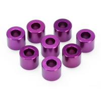 HPI Spacer 4X8X6.5mm(Purple/8Pcs) [86378]