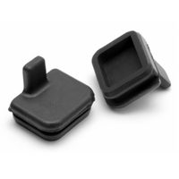 HPI Rubber Cap 10x11mm (Black) [87027]