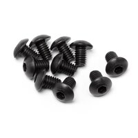 HPI Button Head Screw M4X6mm (Hex Socket/10Pcs) [94552]