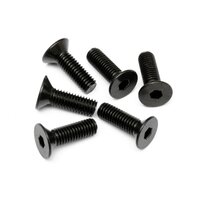 HPI Flat Head Screw M5X16mm (Hex Socket/6Pcs) [94730]