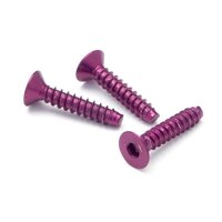 HPI Alu Tp Flat Hd Screw 3 X15mm Hex Socket/Purple/5Pc [Z079]