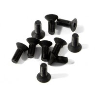 HPI Flat Head Screw M3x8mm (Hex Socket/10pcs) [Z082]